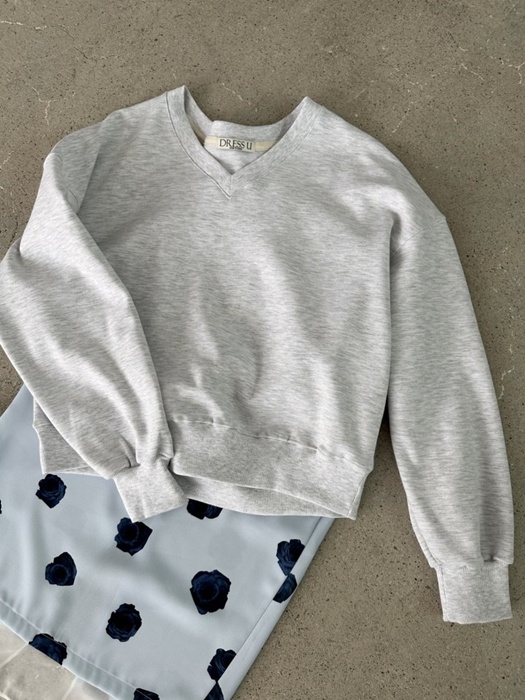 Honey V-Neck Sweatshirt