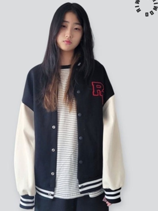 Bouclé Varsity Jumper Bouclé Varsity Jumper