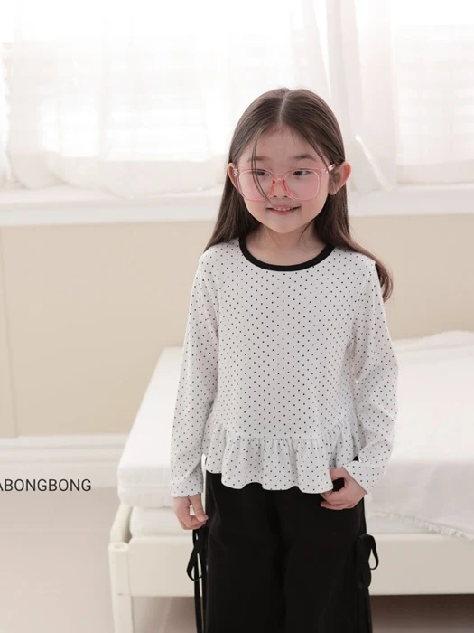 Dot Frill Tee