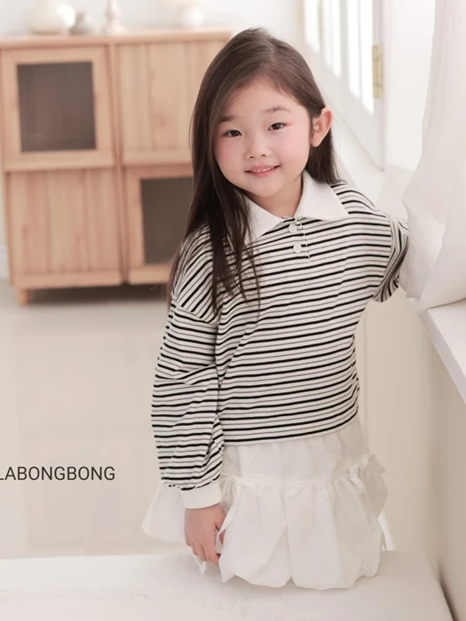 Stripe Collar Tee