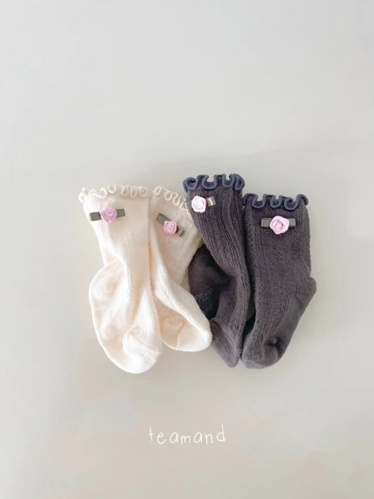Small Flower Socks Set Small Flower Socks Set