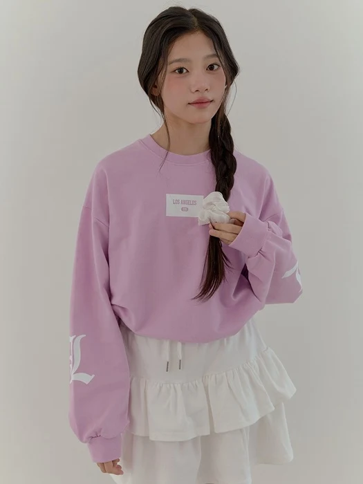 Angel Boxy Fit Sleeve Print Tee