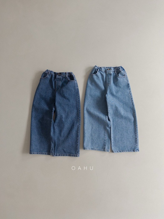 And Wide Denim Pants And Wide Denim Pants