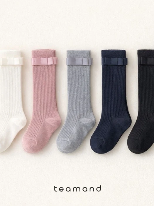 Ribbon Rib Knee Socks Ribbon Rib Knee Socks