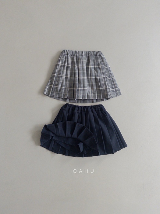 Glen Pleated Skirt Glen Pleated Skirt