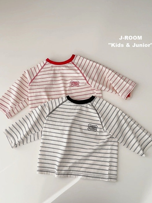 Stitch Line Stripe Tee
