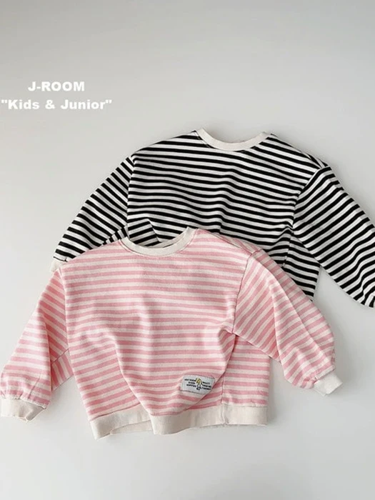 Label Stripe Sweatshirt Label Stripe Sweatshirt