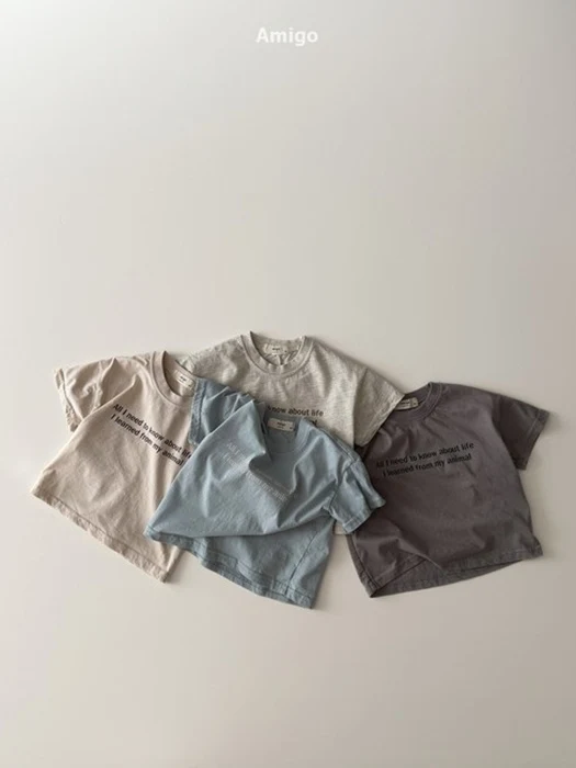 French Short Sleeve Tee