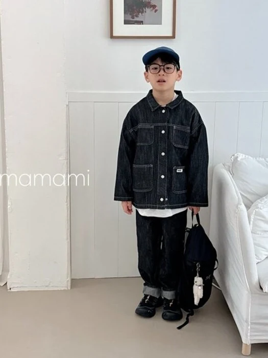 Non-Fade Denim Pants