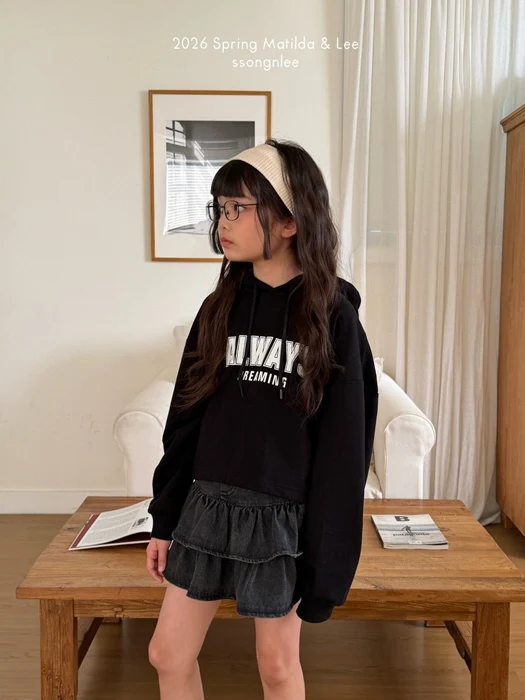 Always Crop Hoodie