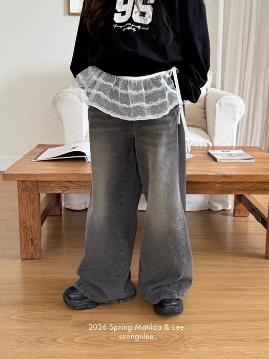 Sheer Wrap Skirt