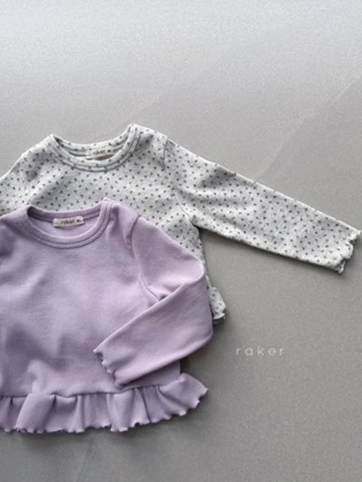 Yorl Frill Tee (Rib)
