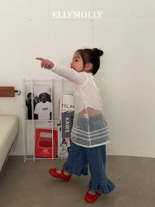 Jelly Frill Denim Pants