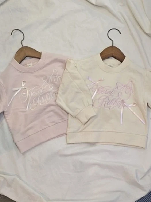 Ribbon Embroidered Tee