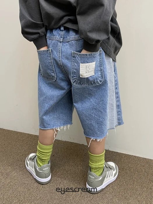 Color Block Cutting Pants Color Block Cutting Pants