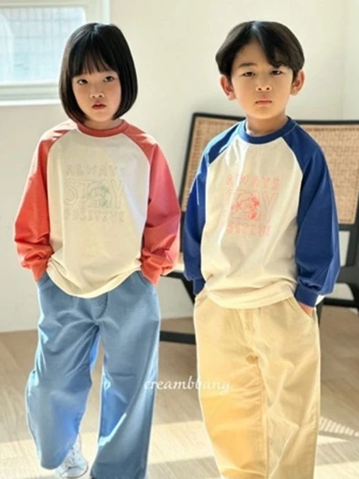 Always Color Block Raglan Tee