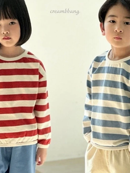 Ribbed Stripe Sweatshirt Ribbed Stripe Sweatshirt