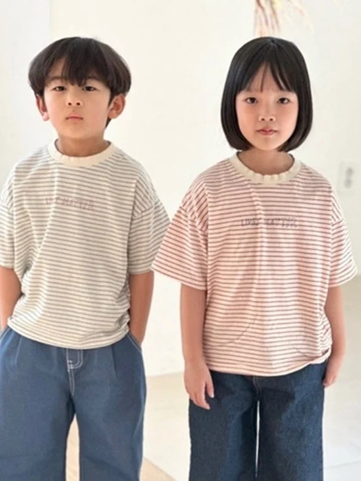 Live Stripe Short Sleeve Tee
