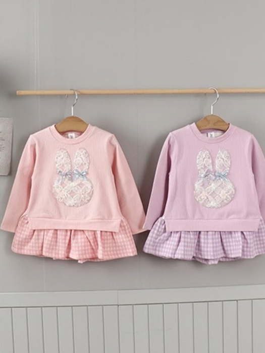Bunny Check One-piece Bunny Check One-piece
