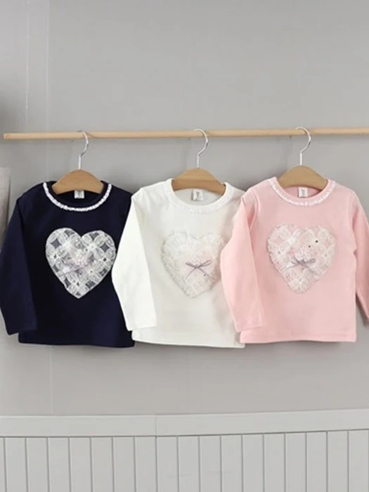 Heart Pearl Tee Heart Pearl Tee