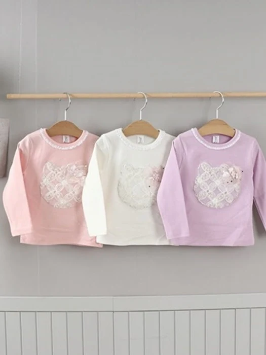 Cat Pearl Ribbon Tee Cat Pearl Ribbon Tee