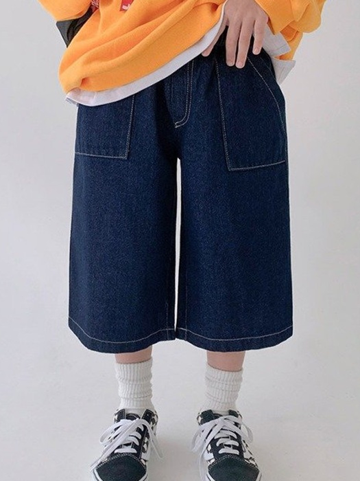Bermuda Denim Pants