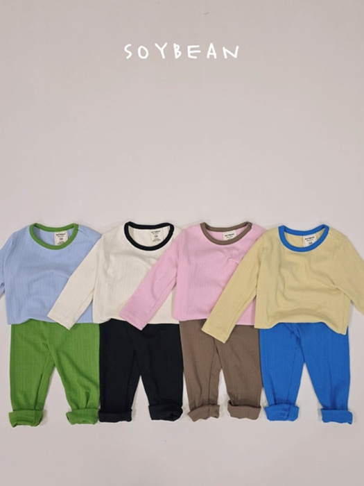 Two-Tone Rib Easywear