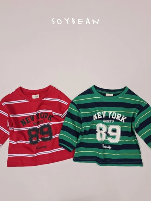 89 Stripe Long Tee