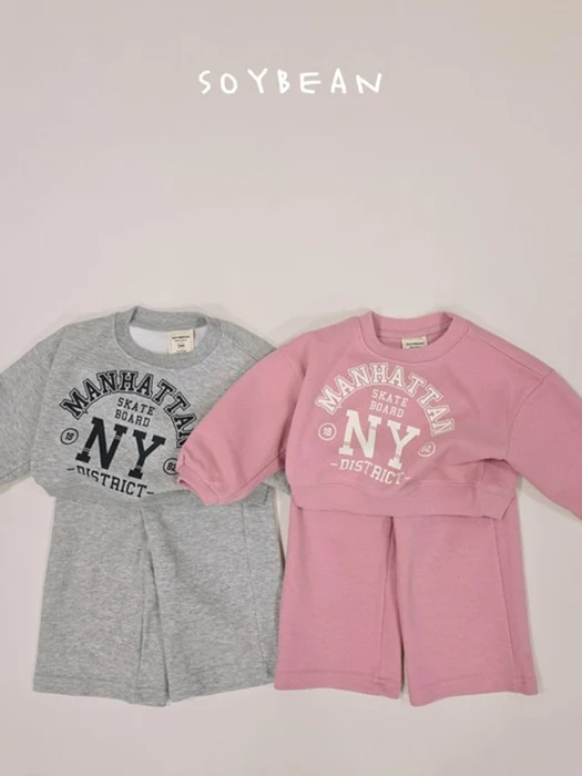 Manhattan Crop Top Bottom Set Manhattan Crop Top Bottom Set