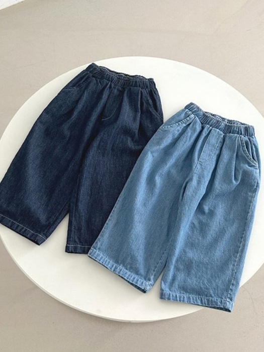 Denim Chino Pants