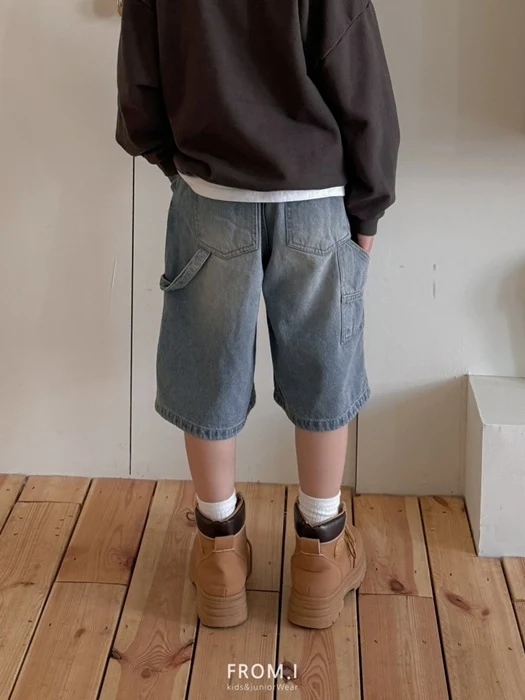 Carpenter Half Denim Pants Carpenter Half Denim Pants