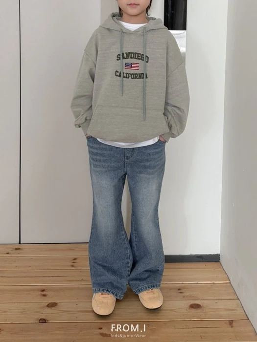 Wide Flare Denim Pants Wide Flare Denim Pants