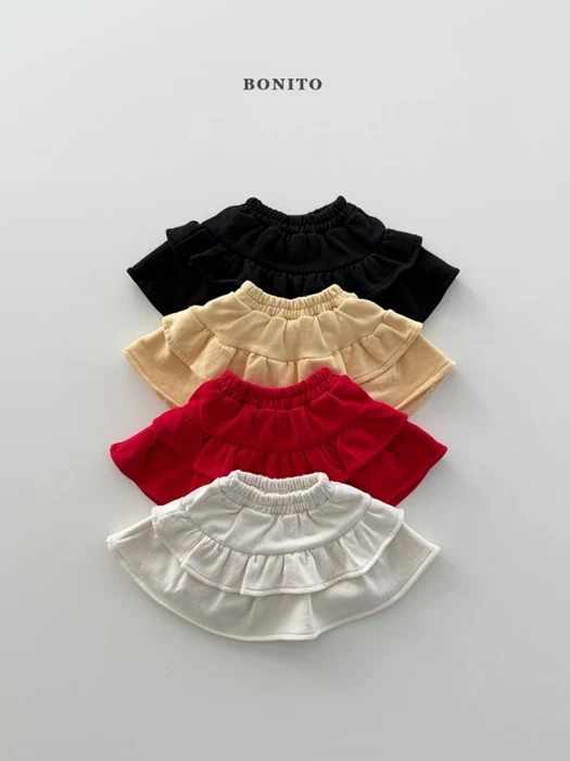French Terry Tiered Skirt French Terry Tiered Skirt