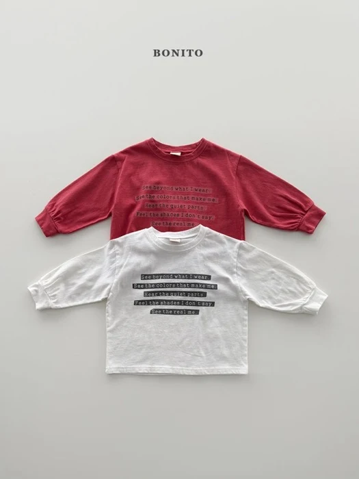 Lettering Ribbed Tee Lettering Ribbed Tee