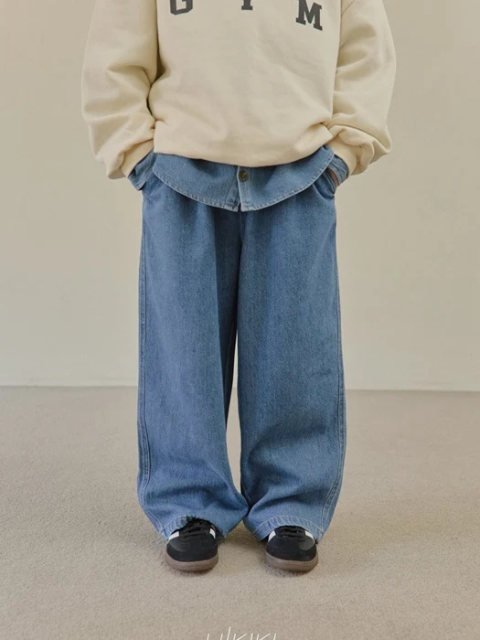 Wide Denim Pants Wide Denim Pants