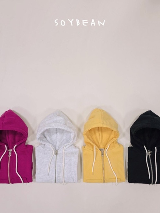 Loose-Fit Hooded Zip-Up Loose-Fit Hooded Zip-Up