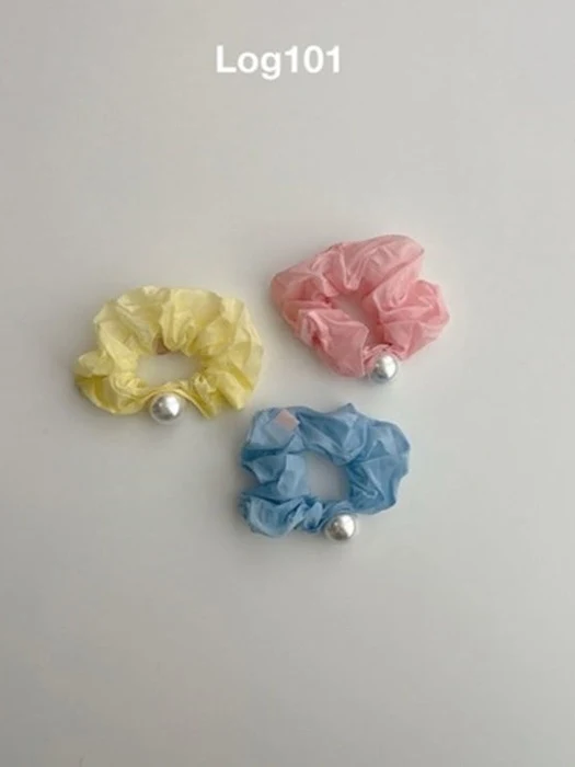 Jasmine Pearl Scrunchie Jasmine Pearl Scrunchie