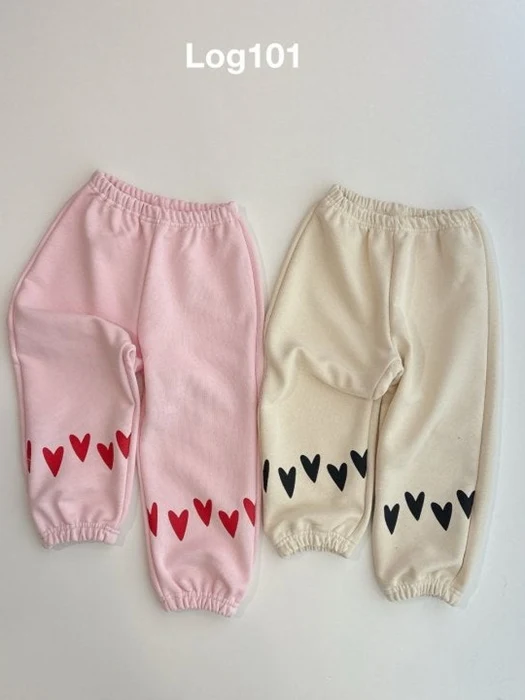 Heart Pom-Pom Jogger Pants Heart Pom-Pom Jogger Pants