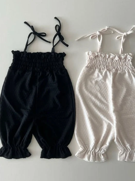 Smocked Jumpsuit