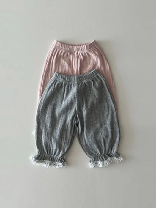 Lace Sausage Pants
