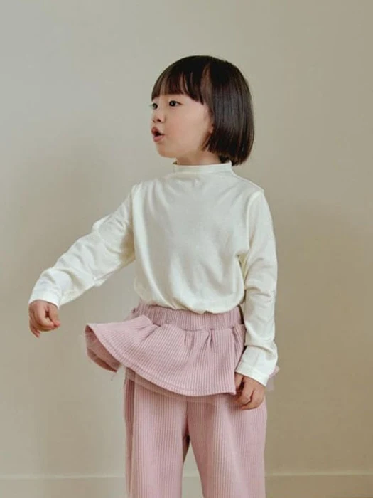 Soft Half-Highneck Tee