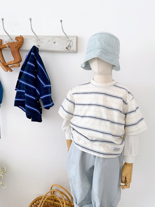 Ray Short Sleeve Stripe Tee