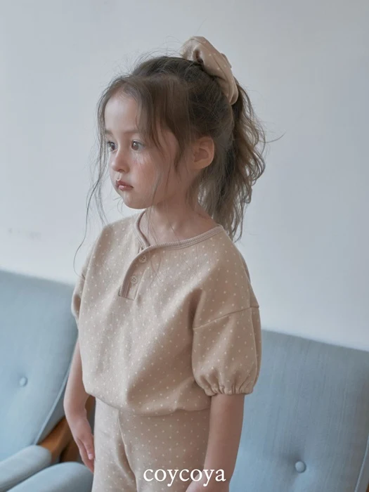 Dot Button Tee