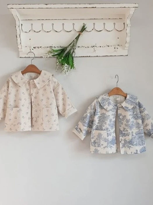 Flower Collar Jacket