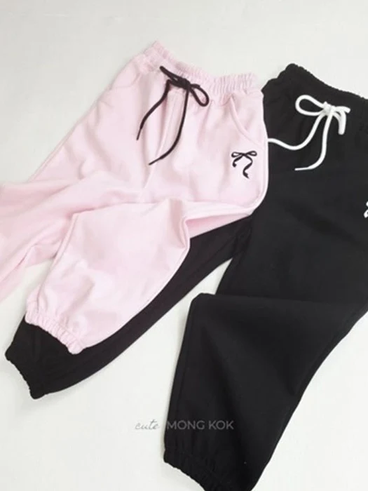 Ribbon Embroidery Pants