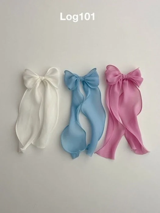 Organza Ribbon Hair Pin Organza Ribbon Hair Pin