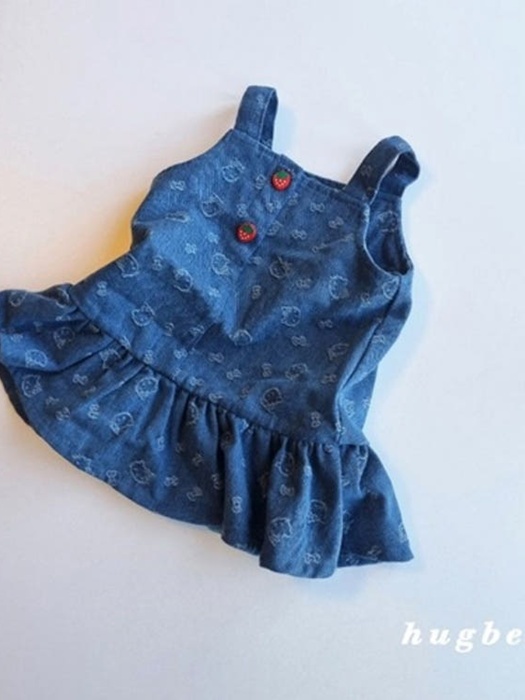 Meow Denim One-piece