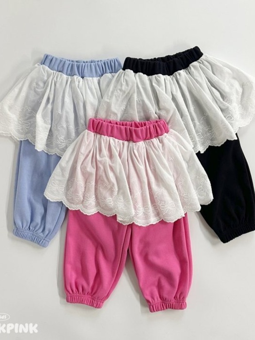 Princess Lace Jogger Pants Princess Lace Jogger Pants