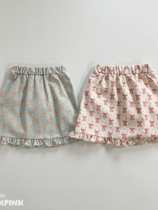 Floral Ribbon Frill Skirt Floral Ribbon Frill Skirt