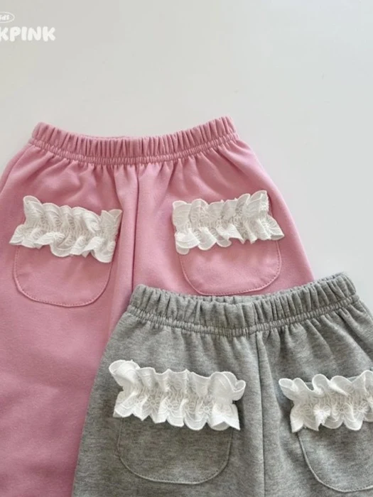 Pocket Lace Jogger Pants Pocket Lace Jogger Pants